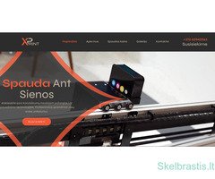 Spausdinimas ant sienų (vertikali sienų spauda, dekoravimas) - XPrint