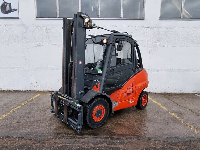 Dujinis šakinis krautuvas LINDE H50T (17 000 mh)