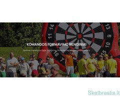 Komandiniaizaidimai.lt - Komandiniai Žaidimai Kolektyvui | Darbe