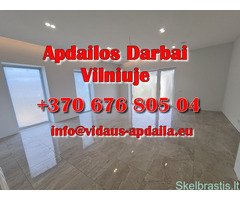 Apdailos darbai Vilniuje - Vidaus-apdaila.eu