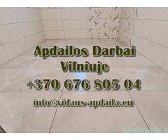 Apdailos darbai Vilniuje - Vidaus-apdaila.eu - Image 2