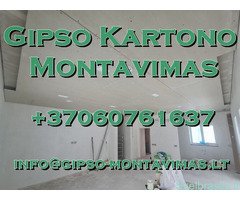 Gipso kartono montavimas - gipso-montavimas.lt