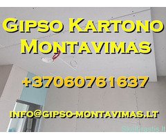 Gipso kartono montavimas - gipso-montavimas.lt - Image 2