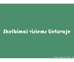 Skelbimų Lietuvoje Facebook grupė
