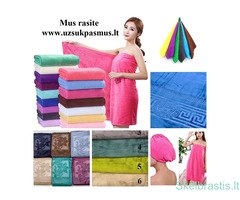 Pirties-saunos rankšluosčiai moterims ir vyrams, komplektai - Image 2