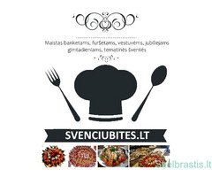 Vestuvės, banketai, furšetai. Maistas banketams, furšetams, vestuvėms