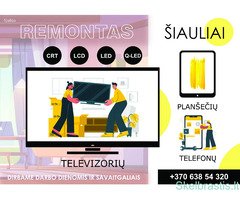 Televizorių remontas Šiauliuose