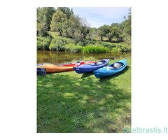 Baidarių, kubilų, stovyklavietės nuoma