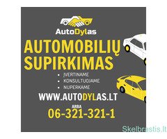 Automobilių Supirkimas visoje Lietuvoje