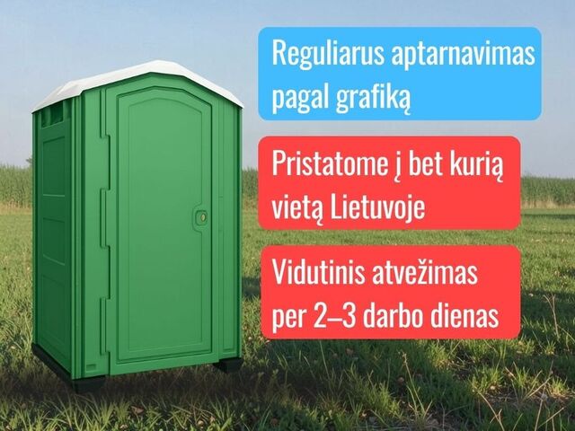 BIOTUALETŲ NUOMA IR APTARNAVIMAS