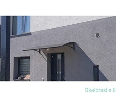 STOGELIŲ gamyba ir montavimas virš DURŲ, BALKONŲ, GARAŽŲ, TERASŲ - Image 4