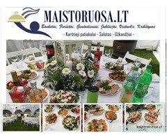 Maistas banketams, furšetams, vestuvėms