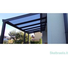 Aliuminio stoginės su integruota vandens nubėgimo sistema - Image 6